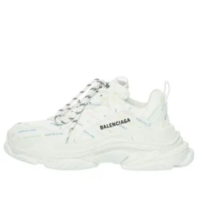 Baskets Triple S « Allover Logo – White Multi » 536737W2FA89083