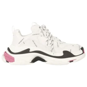 Baskets Triple S « Allover Logo White Pink » 524039W2FA49155