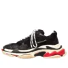 Baskets Triple S « Black Double Foam and Mesh » 512175W09O11000