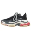 Baskets Triple S « Black Red » 524037W09O11000