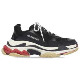 Baskets Triple S « Black Red » 533882W09OM1000