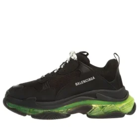 Baskets Triple S « Black Yellow Fluo » 541624W09ON1047