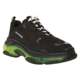 Baskets Triple S « Black Yellow Fluo » 541624W09ON1047