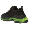Baskets Triple S « Black Yellow Fluo » 541624W09ON1047