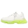 Baskets Triple S « Clear Sole – Blanc et jaune fluo » 544351W2FR19073