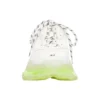 Baskets Triple S « Clear Sole – Blanc et jaune fluo » 544351W2FR19073