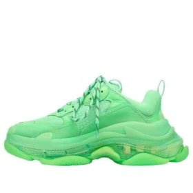 Baskets Triple S « Clear Sole – Neon Green » 541624W2CF13801