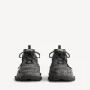 Baskets Triple S en toile pour homme, couleur noire