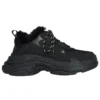 Baskets Triple S « Faux Fur Black » 668563W3CQ51000
