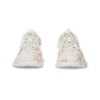 Baskets Triple S Logotype « Matériau technique blanc et rose » 654251W2FAB9050