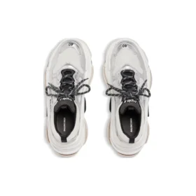 Baskets Triple S « Noir, Blanc, Argent, double mousse et mesh » 524039W2FWM8191