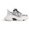 Baskets Triple S « Noir, blanc et argent, double mousse et mesh » 536737W2FWM8191