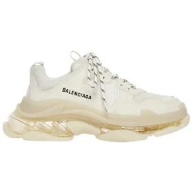 Baskets Triple S « Semelle transparente – Beige » 541624W2GA19100