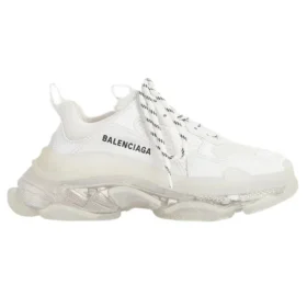 Baskets Triple S « Semelle transparente – Blanc » 541624W2FB19000