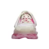 Baskets Triple S à semelle transparente « White Pink » 544351W09ON9025