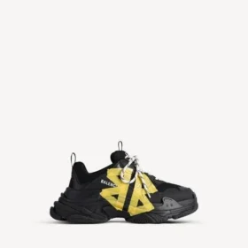 Baskets Triple S Tape Type pour homme, noir/jaune