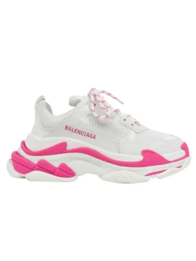 Baskets Triple S « White Fluo Pink » 536737W2CA35390
