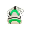 Baskets Triple S « White Green Fluo » 536737W09O69063