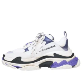 Baskets Triple S « White Navy Purple » 541641W09OF9095