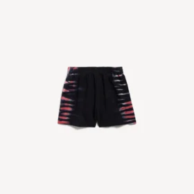 Bermuda homme « Extreme Tie Dye » à coupe classique, noir
