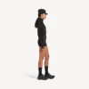 Body technique à manches longues pour femme, noir Body technique à manches longues pour femme, noir