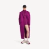 Body technique à manches longues pour femme, violet/orange
