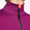 Body technique à manches longues pour femme, violet/orange