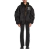 Bomber à capuche léger Balenciaga x WFP « Black » 752178TLO251000