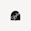 Bonnet « Big B » pour homme, noir/blanc
