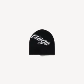 Bonnet « Big B » pour homme, noir/blanc