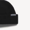 Bonnet en laine pour homme, noir