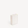 Boîte à parfums en dix blanc ivoire