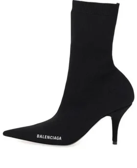 Bottes-chaussettes à logo « Black » 616246W18021090