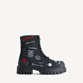 Bottes « Combat Strike » pour homme, noires