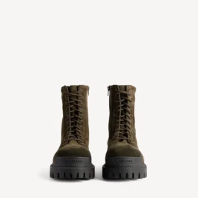 Bottes de combat pour homme, couleur olive