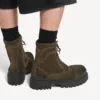 Bottes de combat pour homme, couleur olive Bottes de combat pour homme, couleur olive