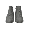 Bottes en laine à carreaux et bout pointu « Grey » 579218W1SR01214