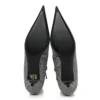 Bottes en laine à carreaux et bout pointu « Grey » 579218W1SR01214