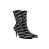 Bottes en spandex à logo Monogram de 80 mm « Black » 549784W1P601264