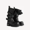 Bottes hautes Venom pour femme en noir Bottes hautes Venom pour femme en noir
