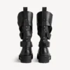 Bottes hautes Venom pour femme en noir Bottes hautes Venom pour femme en noir