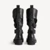 Bottes hautes Venom pour homme en noir Bottes hautes Venom pour homme en noir