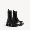 Bottes à lacets « Bulldozer » pour homme, couleur noire
