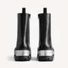 Bottes à lacets « Bulldozer » pour homme, couleur noire