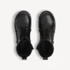 Bottes à lacets « Bulldozer » pour homme, couleur noire