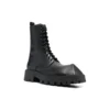 Bottes à lacets Rhino 25 mm « Cuir de veau lisse noir » 712638WBB501000