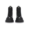 Bottes à lacets Strike « Cuir d&rsquo;agneau noir » 590974WAD401000