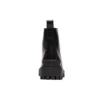 Bottes mi-hautes « Black » à lacets en cuir de vachette, taille S 589338WA9601000