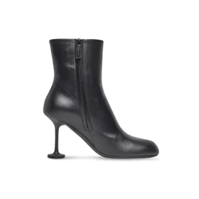Bottes pour femme 90 mm « Cuir noir » 701937WBCR01000