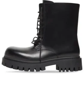 Bottes Sergent 20 mm « Cuir noir » 701394WBD401000